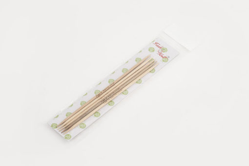 maple wood double point needles